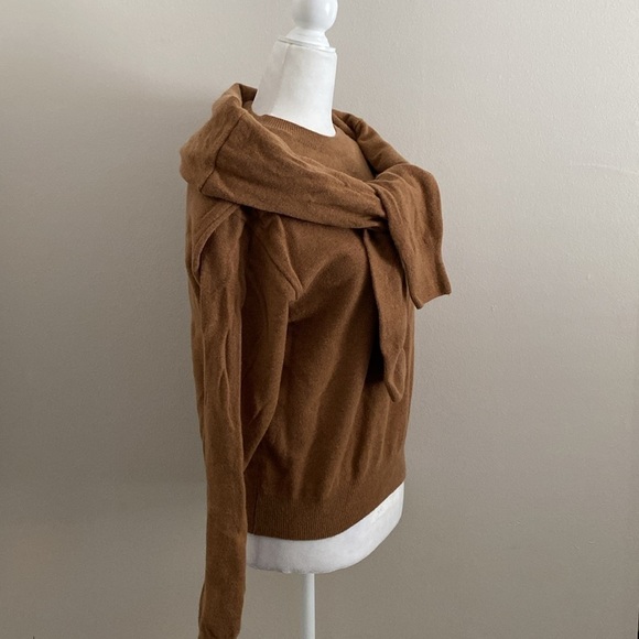 NWOT Octette camel color Concept wool sweater - Picture 2 of 11